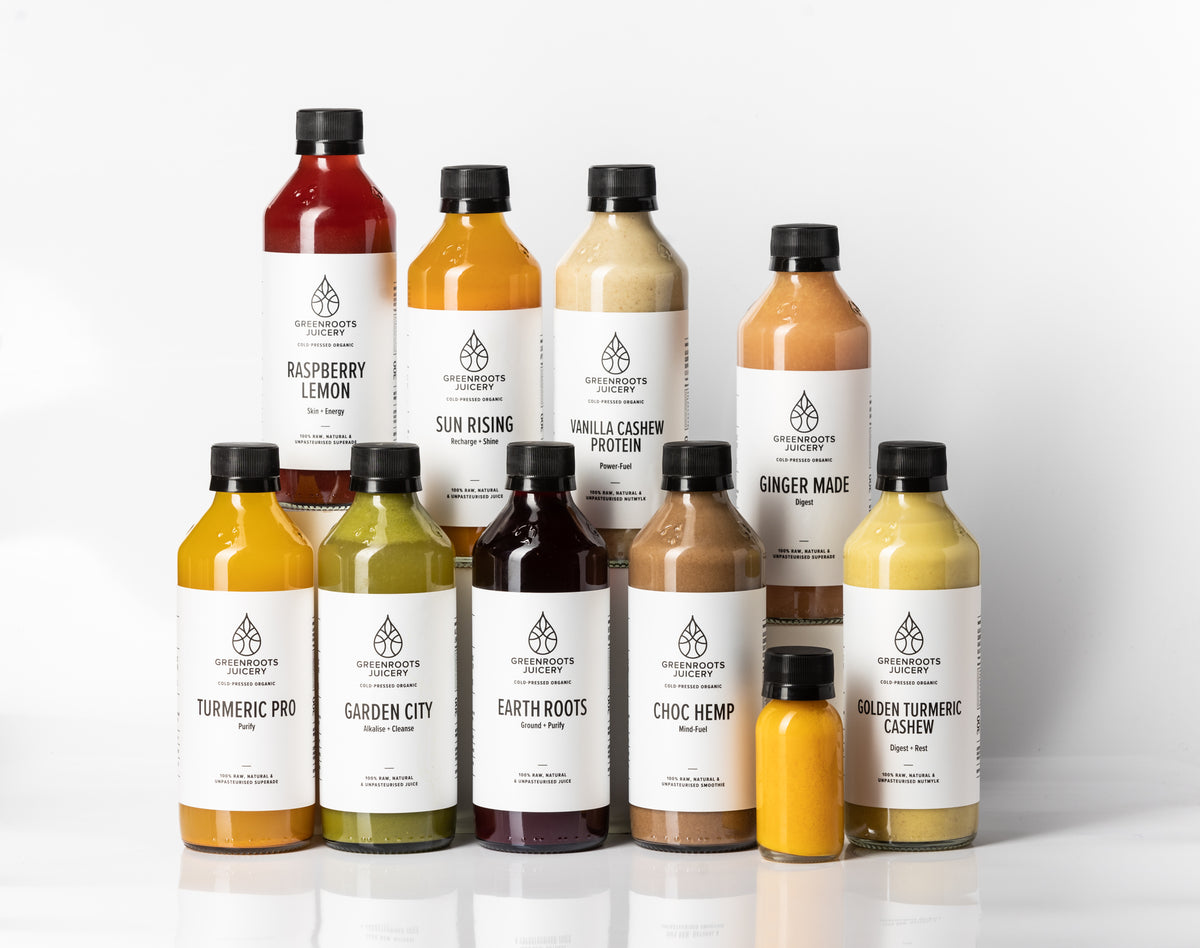 Active Body Juice Cleanse Greenroots Juicery Cold pressed Local Organic