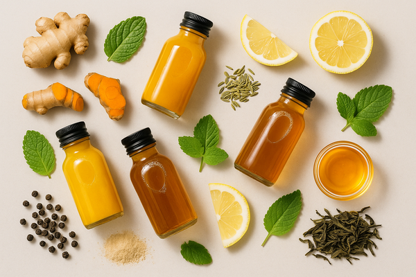 Wellness Shot Mix Pack with all ingredients